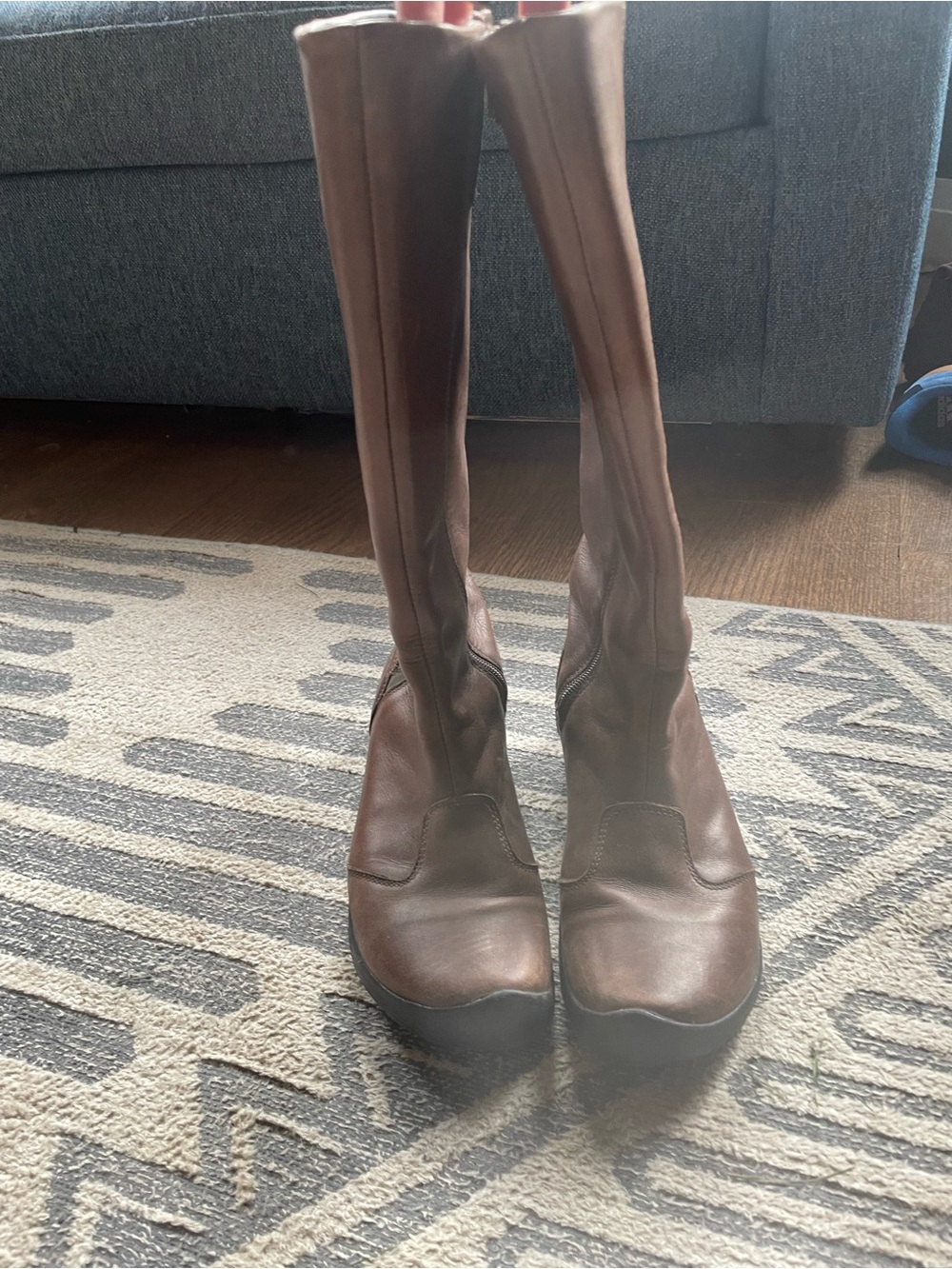 Keen Women's Brown Over-the-Knee Leather Boots